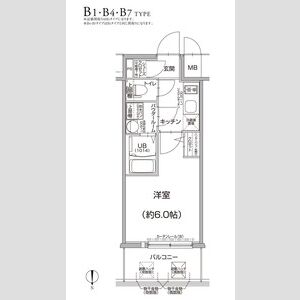 エスリード新大阪グランゲートサウスの間取り図