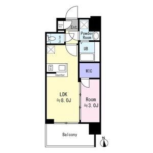 エスリード大阪城EASTの間取り図
