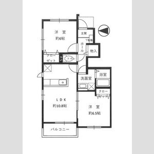 荒戎町の間取り図