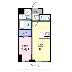 GRAN PASEO 江坂の間取り図