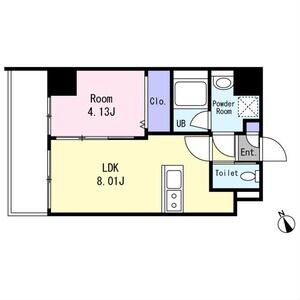ウェルホームズ住吉大社の間取り図