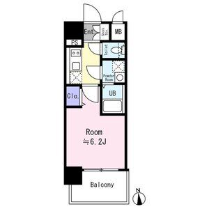 エスリード大阪イーストエッジの間取り図