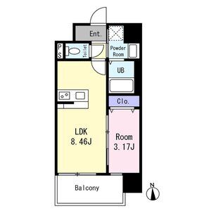 GRAN PASEO 都島の間取り図