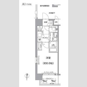 エスリードTENROKUの間取り図