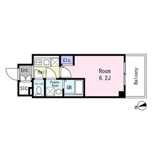 エスリード大阪NEXUSの間取り図