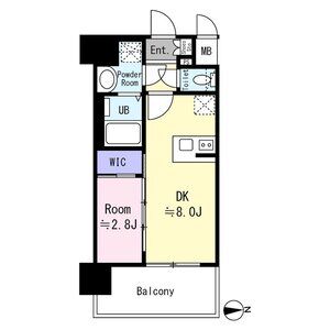 エスリード大阪CENTRALの間取り図