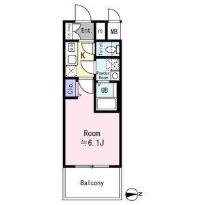 エスリード大阪CENTRALの間取り図
