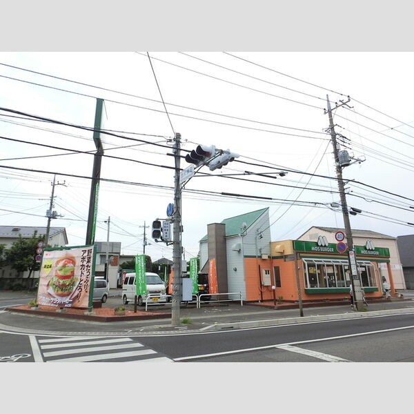 現地周辺 (モスバーガー前橋片貝店)