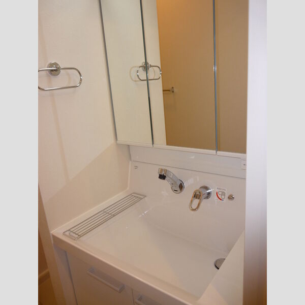 洗面所 (三面鏡付き洗面化粧台)