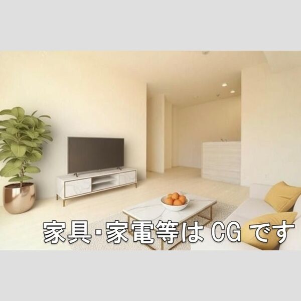 居室・リビング (LDK　※家具・家電等はCGです)
