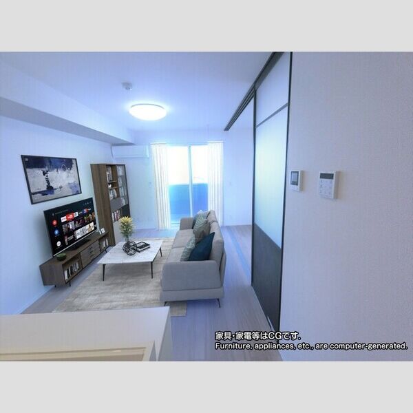 居室・リビング (リビング・居室(家具・家電等はCGです。))