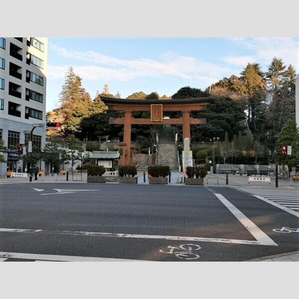 現地周辺 (宇都宮二荒山神社)