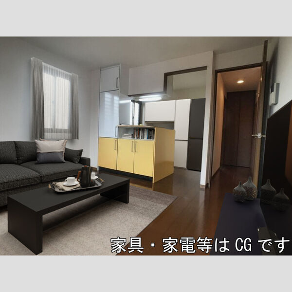 居室・リビング (LDK(※家具・家電等はCGです))