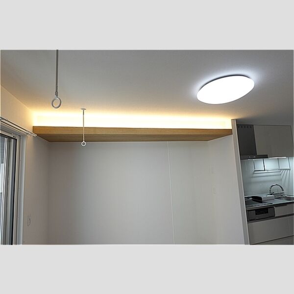 その他 (室内物干しとダウンライト)