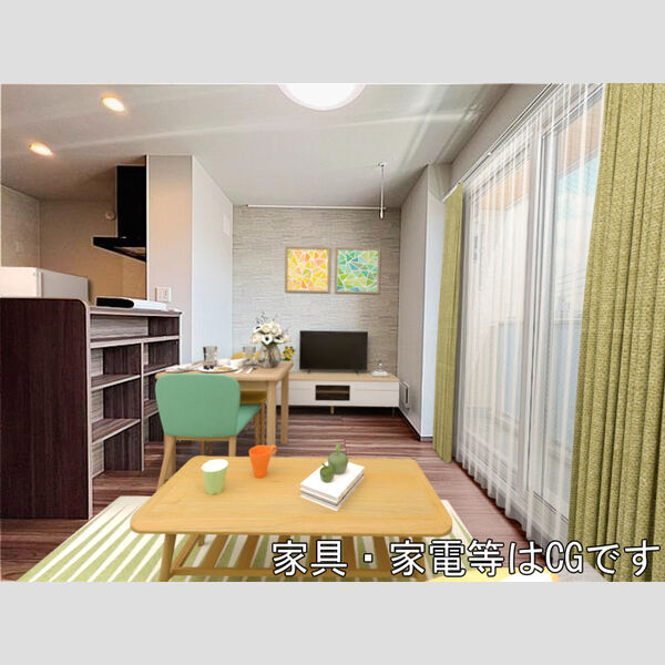 居室・リビング (LDK(※家具・家電等はCGです))
