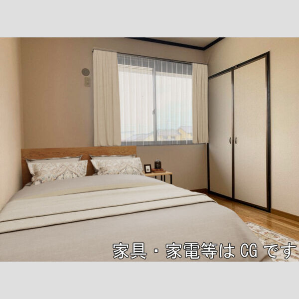 居室・リビング (家具/家電はCGです)