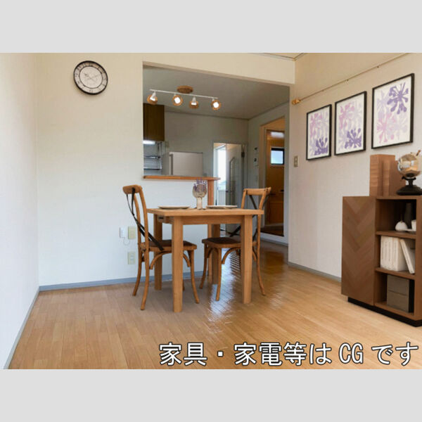 居室・リビング (LDK(※家具・家電等はCGです))