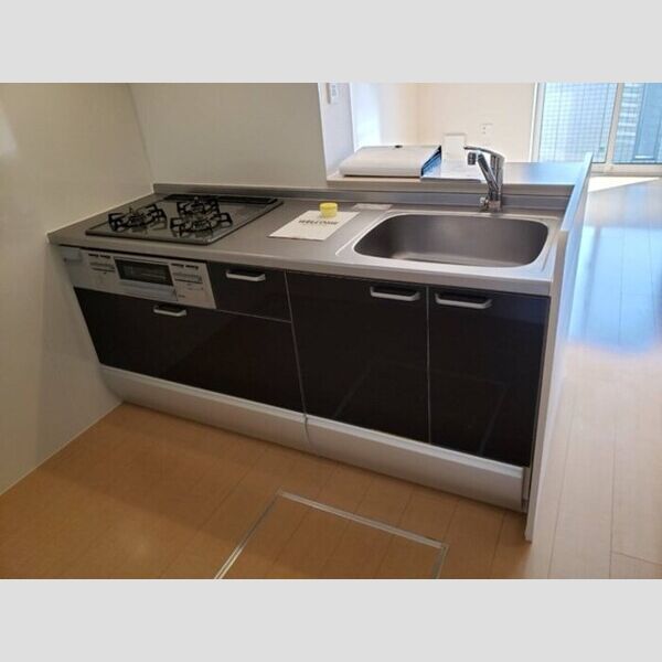 キッチン (ガスコンロ付き対面キッチン)