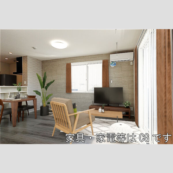 居室・リビング (LDK(※家具・家電等はCGです))