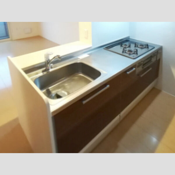 キッチン (ガスコンロ付き対面キッチン)