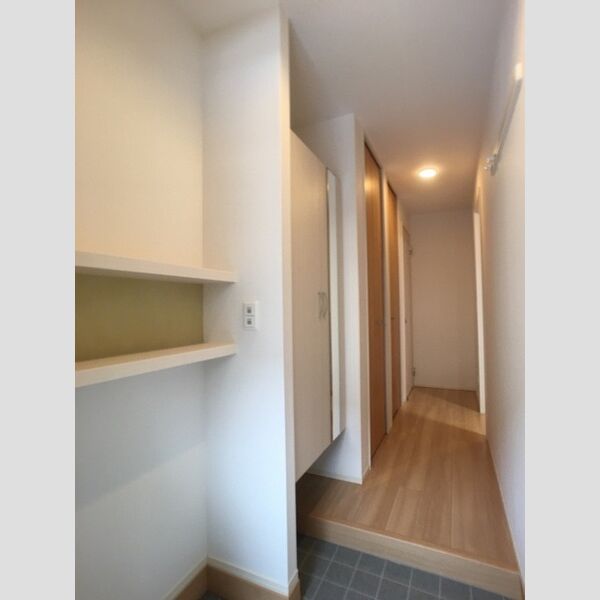 その他 (玄関・収納棚と鏡付きシューズボックス)