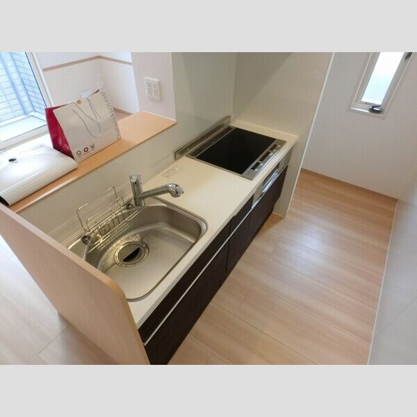 キッチン (IH・浄水器(別途契約)付き対面キッチン)