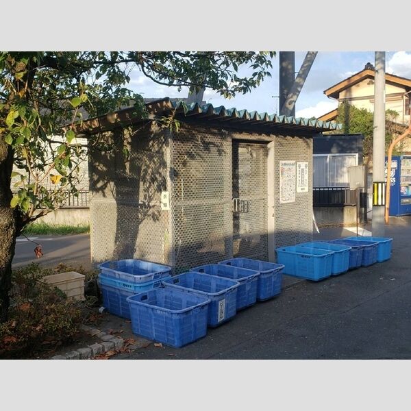 現地周辺 (ごみステーション)