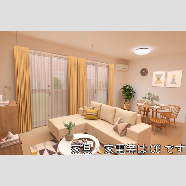 居室・リビング (リビング(家具・家電はCGです))