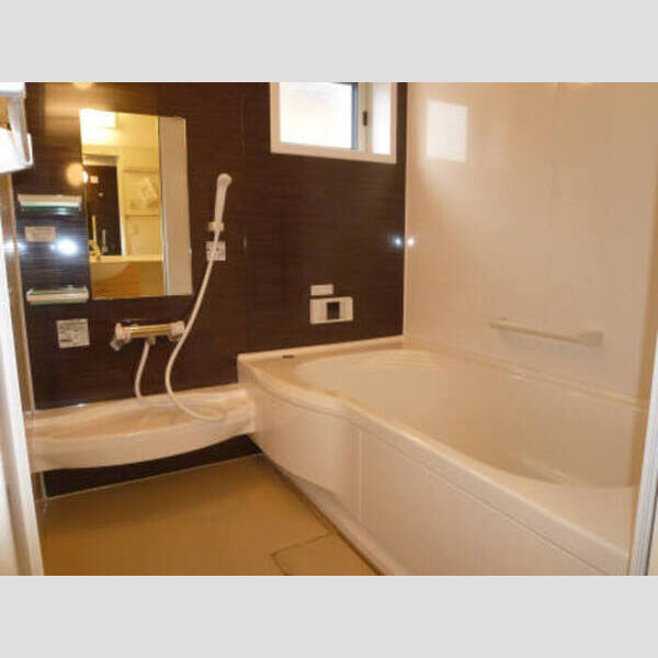 バス (ゆったり余裕の一坪タイプの浴室です。)