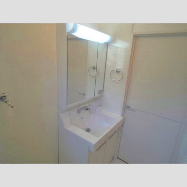 洗面所 (大きなボウルの洗髪洗面化粧台)