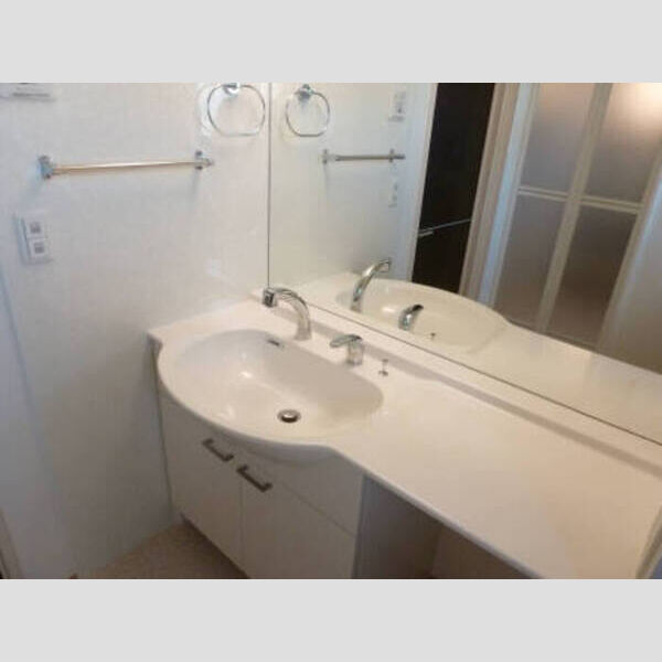 洗面所 (忙しい朝に嬉しい洗髪洗面台)