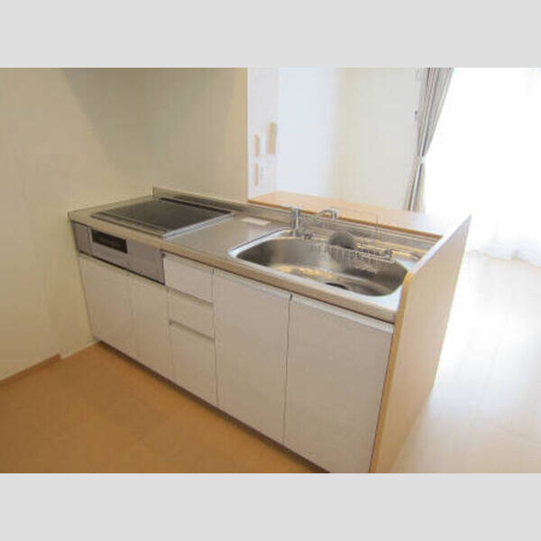 キッチン (206 IHクッキングヒーター付き　対面式システムキッチン)