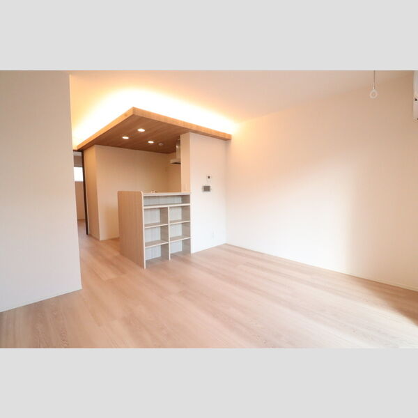 居室・リビング (間接照明のリビング)