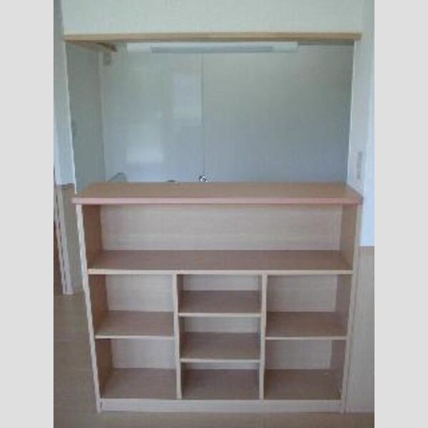 収納 (カウンター裏の収納スペース)