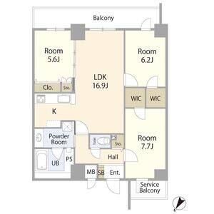 ツナマヨレジデンスの間取り図