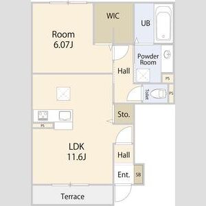 エフォリア17の間取り図