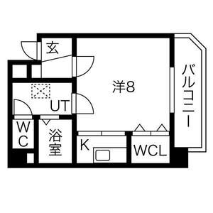 エナブル福島の間取り図