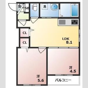 GRANDIR加美北の間取り図