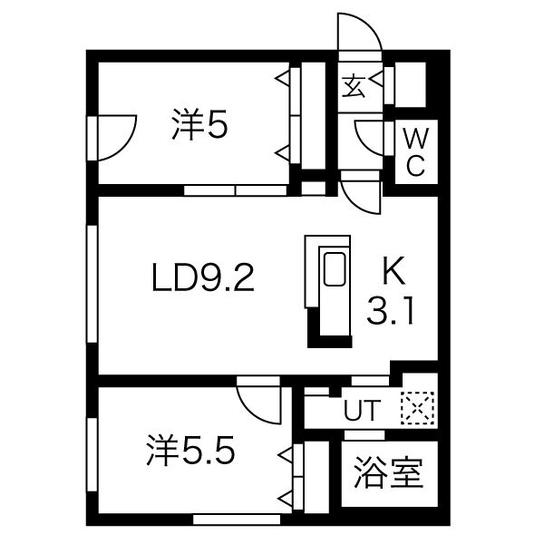 CLASSE月寒WEST(クラズ月寒ウエスト) 画像11
