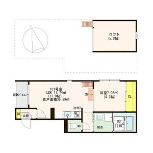 グランデュオSATOの間取り図