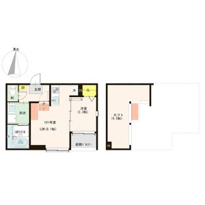 LOFTRIA 大正の間取り図