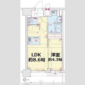 プレサンス THE KYOTO 彩美の間取り図