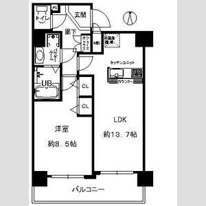スワンズ京都油小路の間取り図