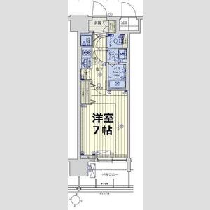 スワンズシティ梅田シエロの間取り図