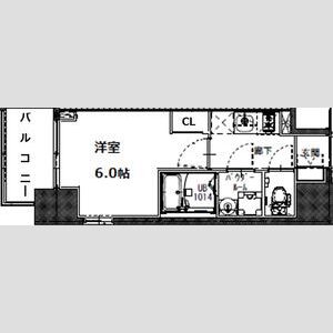 JMFレジデンス海老江の間取り図