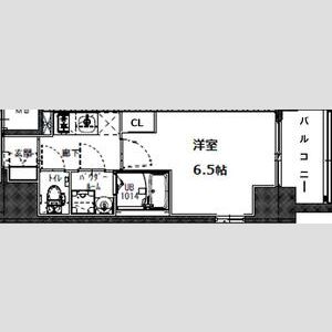JMFレジデンス海老江の間取り図
