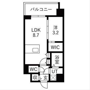 エスリードレジデンス梅田クラスシティの間取り図