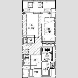 JMFレジデンス都島の間取り図