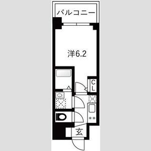 エスリードレジデンス ザ・グラン大阪福島クラスの間取り図