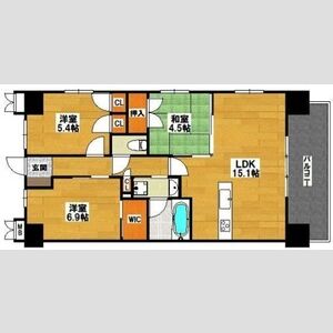 リビオ堺ステーションシティの間取り図